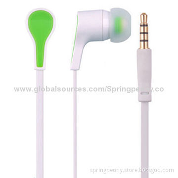 Mobile Phone Earplugs, OEM Services Welcomed, Attractive and Durable